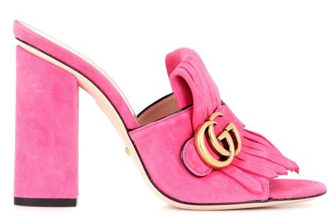 sandalias gucci rosas|Sandalias GG Entrelazada para mujer inlona GG rosa .